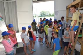 Przyjazd dzieci z Sycylii do Gminy Cedry Wielkie w ramach projektu „Północ/Południe: Jedno Morze (Nord/Sud: uno Mare)”