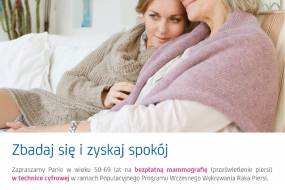 Mammobus LUX MED – bezpłatne badania mammograficzne dla kobiet w wieku 50-69 lat przy ŻOKiS