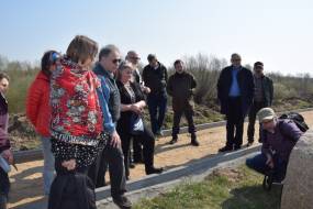Wizyta studyjna uczestników XI sesji żuławskiej na Przystani Żeglarskiej w Błotniku