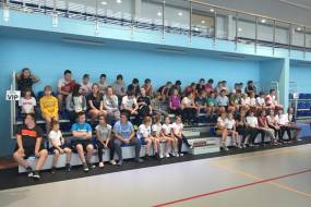 Trening sportowy ze Stowarzyszeniem Trefl Pomorze dla uczniów ze szkół podstawowych z terenu gminy Cedry Wielkie
